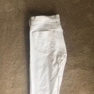 Express White Skinny Jeans